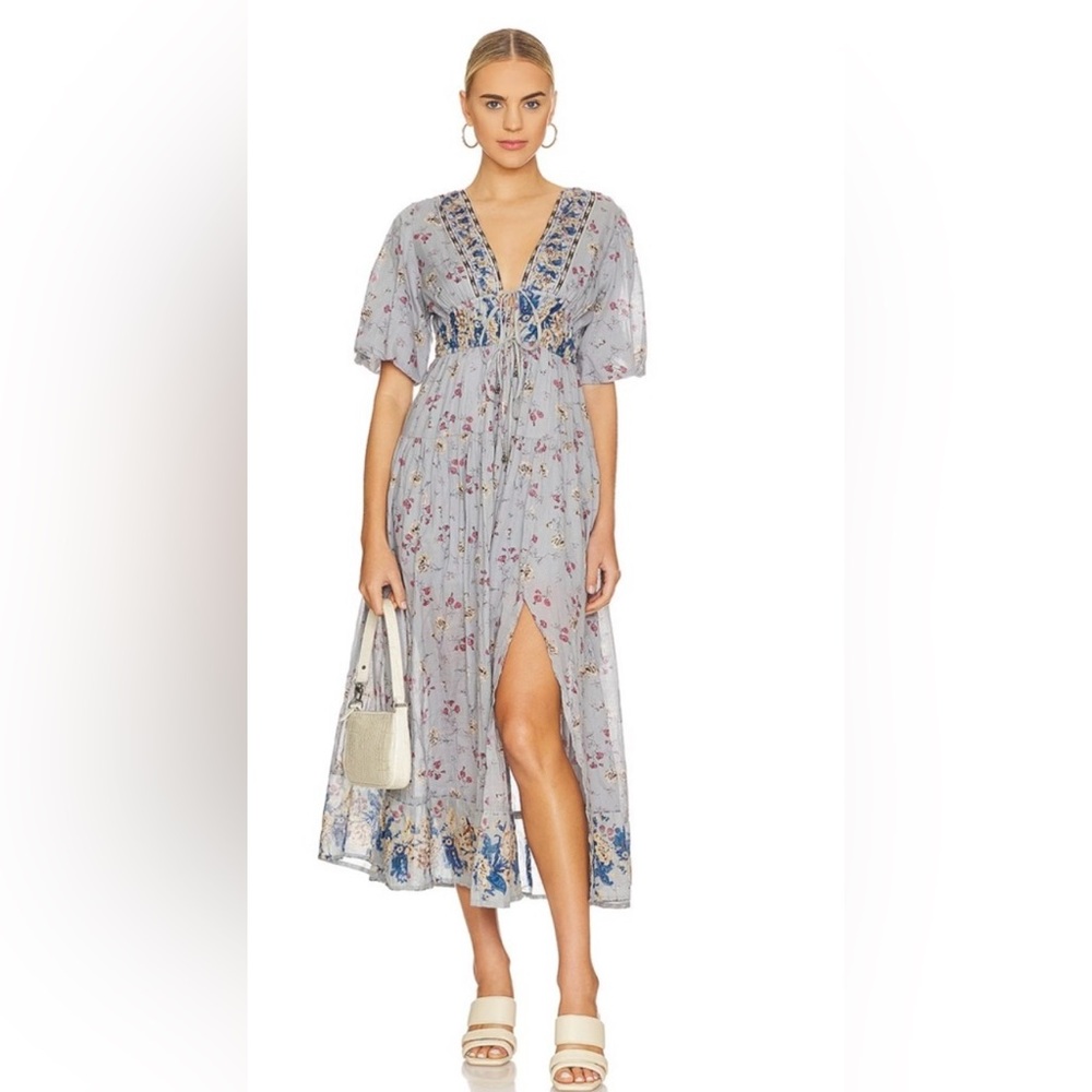 Free People Floral Maxi Dress